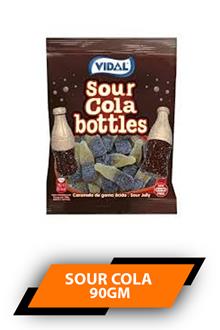 Vidal Sour Cola Candy 90gm